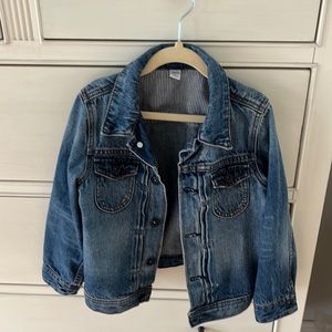 Gap girls denim jacket